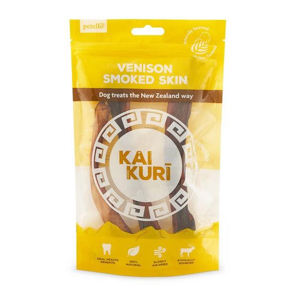 Kai Kuri Air-Dried Smoked Venison Shank Skin Dog Treat 50g Case of 8 - Ormskirk Pets