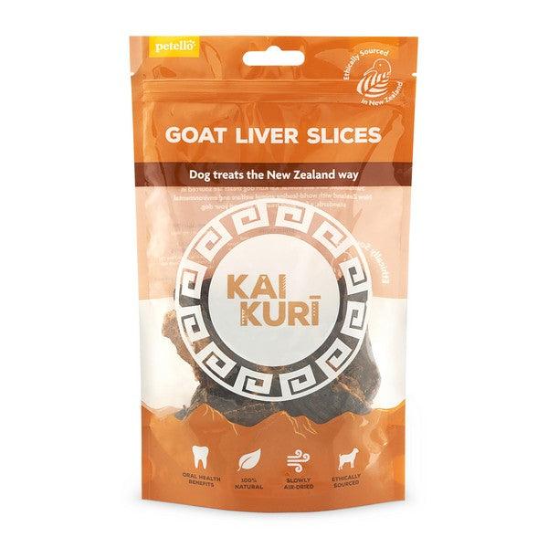 Kai Kuri Air-Dried Goat Liver Slice Dog Treat 100g Case of 8 - Ormskirk Pets