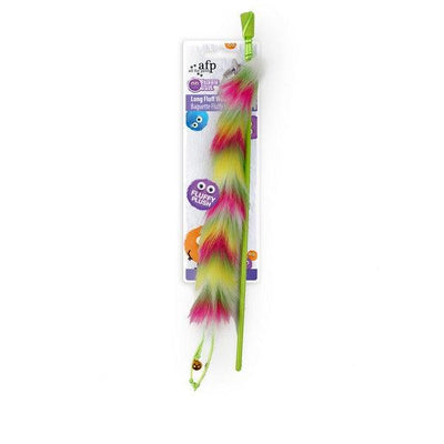 All For Paws Long Fluff Wand Cat Toy Pink - Ormskirk Pets