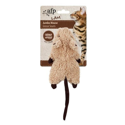 All For Paws Lamb Jumbo Crinkle Catnip Rodent - Ormskirk Pets