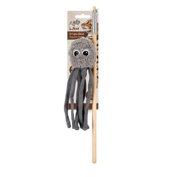 All For Paws Lamb Octupus Wand Cat Toy - Ormskirk Pets