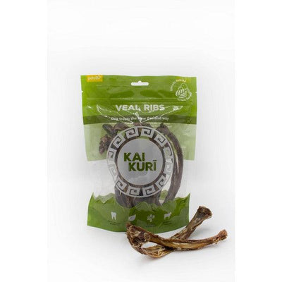 Kai Kuri Air Dried Veal Ribs Dog Treat 150g Case of 6 - Ormskirk Pets