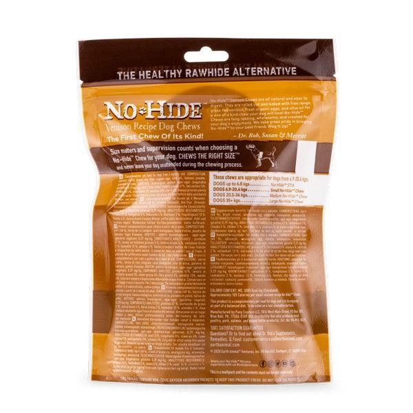 Earth Animal No Hide Venison Small Chews 2pk 68g - Ormskirk Pets