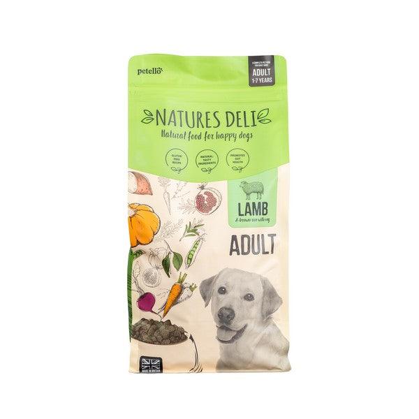 Natures Deli Adult Lamb and Rice 2kg - Ormskirk Pets