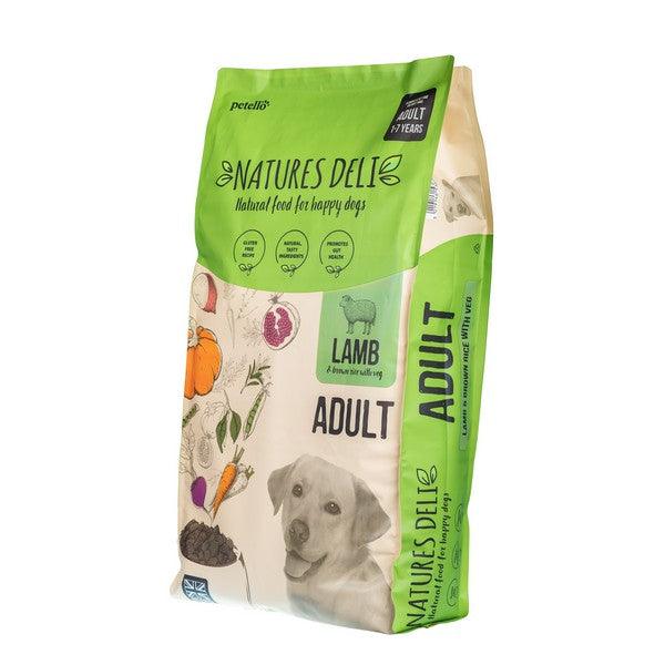 Natures Deli Adult Lamb and Rice 12kg - Ormskirk Pets