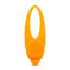 Animal Instincts Flashing Safety Clip Silicone Blinker Orange - Ormskirk Pets