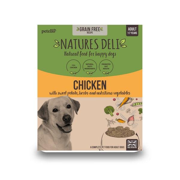 Natures Deli Adult GF Chicken 395g Case of 7 - Ormskirk Pets