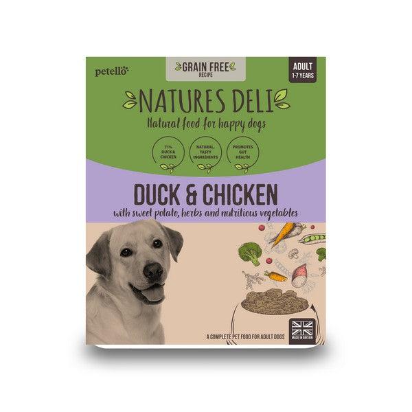 Natures Deli Adult GF Duck & Chicken 395g Case of 7 - Ormskirk Pets