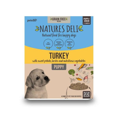 Natures Deli Puppy GF Turkey 395g Case of 7 - Ormskirk Pets