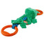 GiGwi Iron Grip Crocodile Plush Tug Toy with TPR Handle - Ormskirk Pets