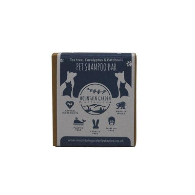 Mountain Garden Botanics Pet Shampoo Bar Tea tree, Eucalyptus and Patchouli - Ormskirk Pets