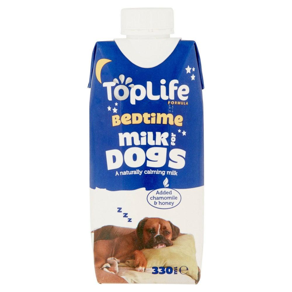 Toplife Bedtime Milk for Dogs 330ml Case of 12 - Ormskirk Pets