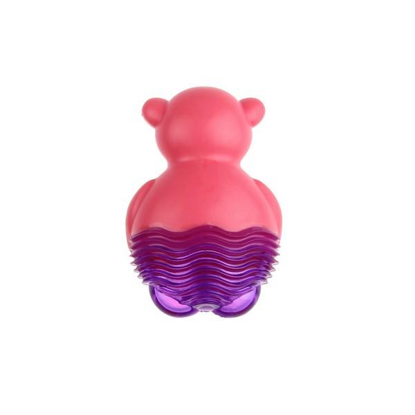 GiGwi Suppa Puppa Bear with Squeaker for Puppies and Small Dogs Pink - Ormskirk Pets