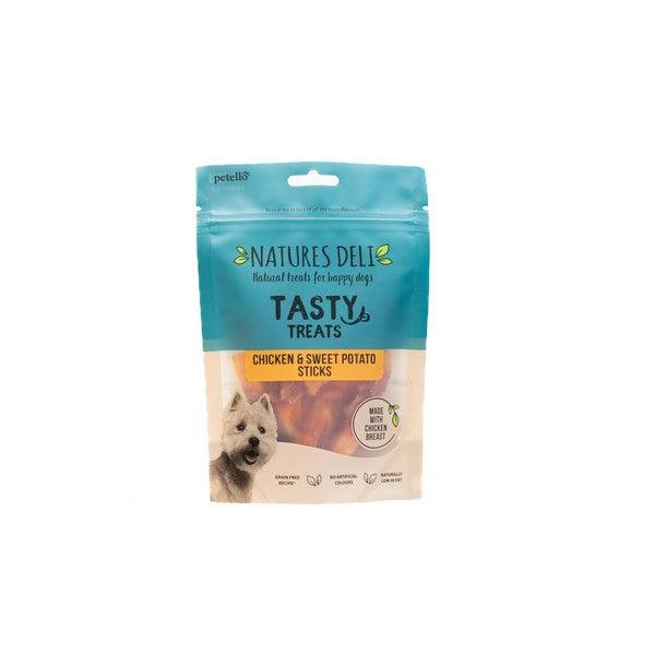 Natures Deli Chicken And Sweet Potato Stick 100g Case of 10 - Ormskirk Pets