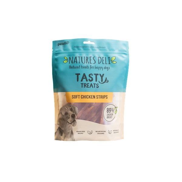 Natures Deli Soft Chicken Strips 500g Case of 4 - Ormskirk Pets