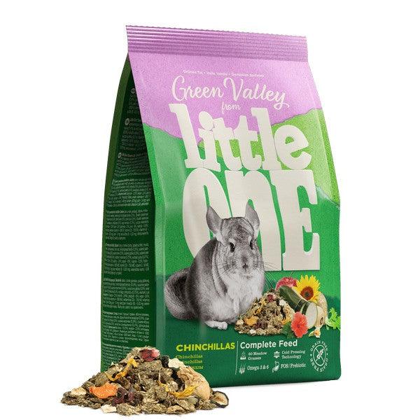 Little One Inch Green ValleyInch Fibrefood For Chinchillas 750G - Ormskirk Pets