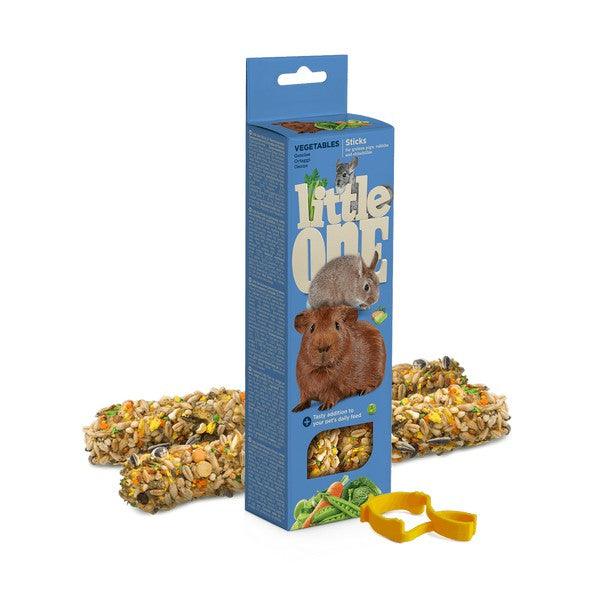 Little One Sticks For Guinea Pigs, Rabbits And Chinchillas With Vegetables 2x60G - Ormskirk Pets