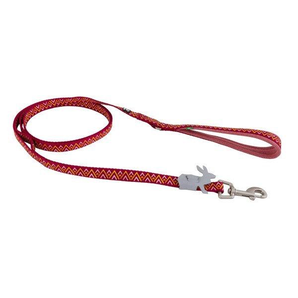 Hurtta Razzle-Dazzle Standard Leash Beetroot 180cm * 15mm - Ormskirk Pets