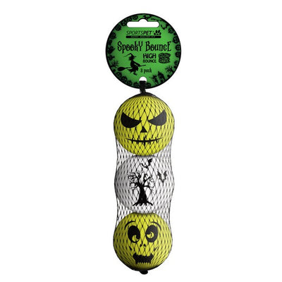 Sportspet High Bounce (60mm) Halloween GLOW 3 Pack