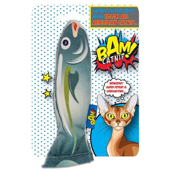 BAM Catnip Fish Cat Toy - Ormskirk Pets