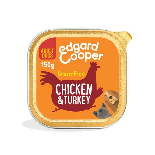 Edgard & Cooper Wet Cup for Dogs in Chicken & Turkey 150g Case of 11 - Ormskirk Pets