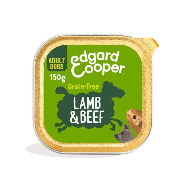 Edgard & Cooper Wet Cup for Dogs in Lamb & Beef 150g Case of 11 - Ormskirk Pets