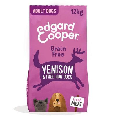 Edgard & Cooper Dry food for Dogs Venison & Duck 12kg - Ormskirk Pets