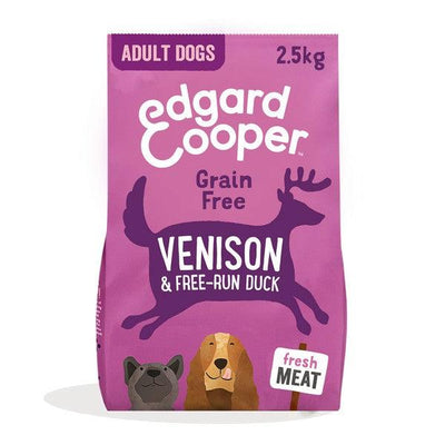 Edgard & Cooper Dry food for Dogs Venison & Duck 2.5kg - Ormskirk Pets