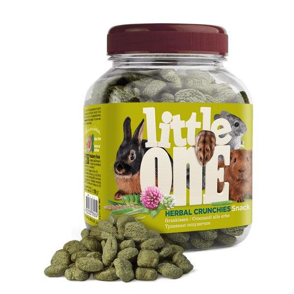 Little One Herbal Crunchies. Snack for All Small Mammals 100g Case of 6 - Ormskirk Pets