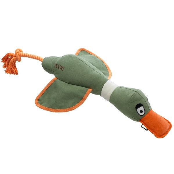 House of Paws Kharki XL Duck Canvas Thrower Dog Toy - Ormskirk Pets