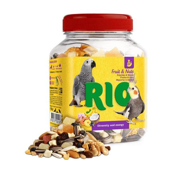 Rio Fruit and Nuts Mix Natural Treat for Birds 160g - Ormskirk Pets