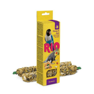 Rio Sticks for Parakeets with Honey and Nuts 2x75g Pack Case of 8 - Ormskirk Pets