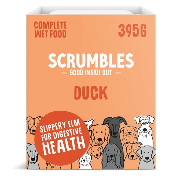 Scrumbles Wet Dog Food Duck 395g Case of 7 - Ormskirk Pets