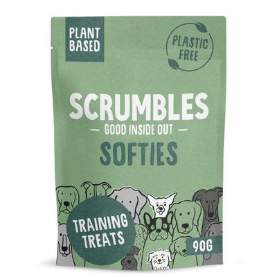 Scrumbles Dog Treats Softies Plant Based Training Treats 90g Case of 8 - Ormskirk Pets