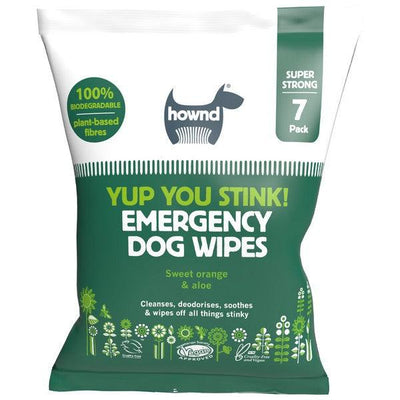 Hownd Yup You Stink Emergency Dog Wipes 30x20cm - Ormskirk Pets