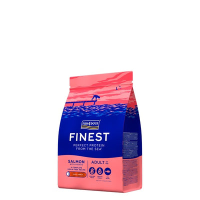 Fish4Dogs Finest Adult Salmon With Potato Large or Small Kibble 1.5kg