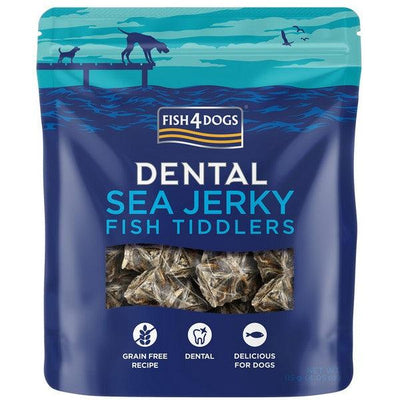 Fish4Dogs Dental Sea Jerky Fish Tiddlers 115g - Ormskirk Pets