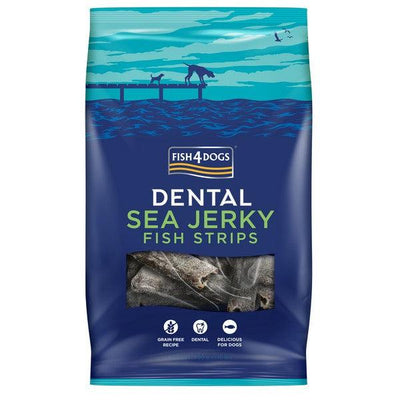 Fish4Dogs Dental Sea Jerky Fish Strips 500g - Ormskirk Pets