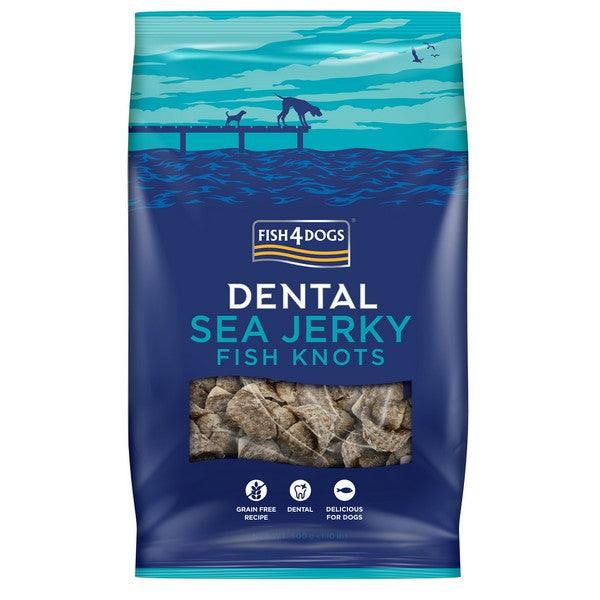 Fish4Dogs Dental Sea Jerky Fish Knots 500g - Ormskirk Pets