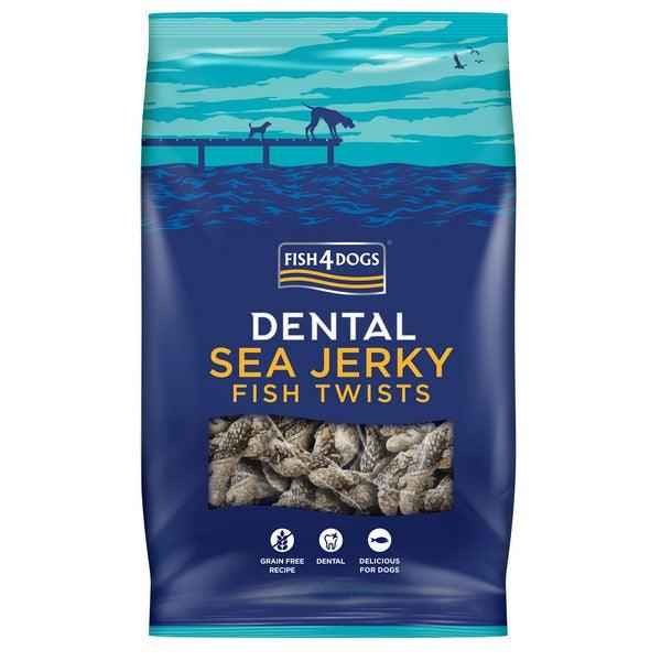 Fish4Dogs Dental Sea Jerky Fish Twists 500g - Ormskirk Pets