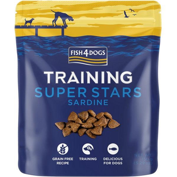 Fish4Dogs Training Superstars Sardine 150g - Ormskirk Pets