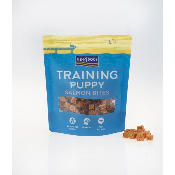 Fish4Dogs Training Puppy Salmon Bites 80g Case of 8 - Ormskirk Pets