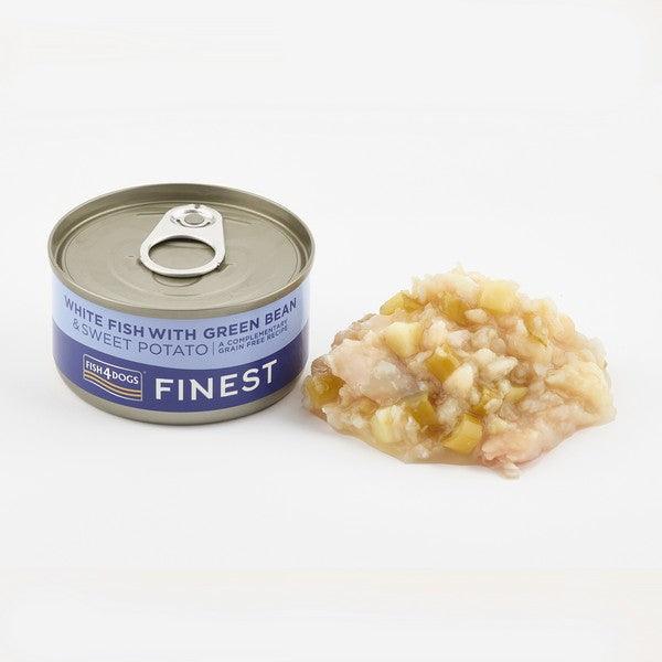 Fish4Dogs Finest Tuna with Sweet Potato & Green Bean 85g Case of 12 - Ormskirk Pets