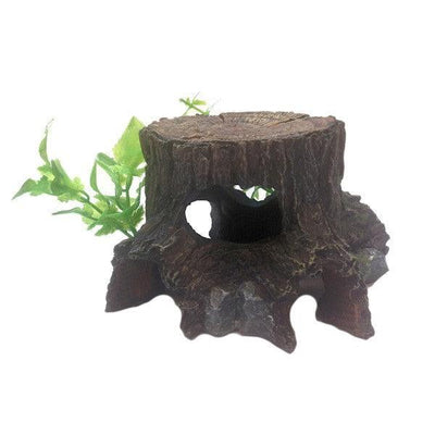 Betta Medium Tree Stump & Plants - Ormskirk Pets