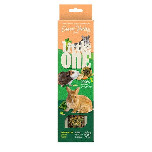 Little One Grainfree Stick for Pet Animals with Vegetables 160g Case of 8 - Ormskirk Pets