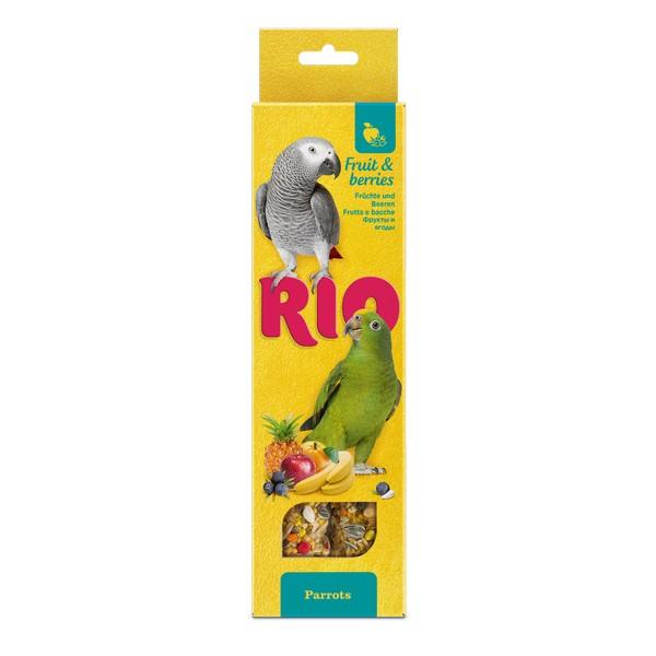 Rio Sticks for Parrots with Fruit and Berries 2x90g Pack Case of 8 - Ormskirk Pets