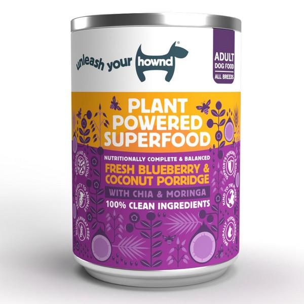 HOWND Blueberry and Coconut Porridge Adult 400g Case of 6 - Ormskirk Pets