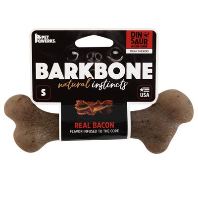 Pet Qwerks Dino Barkbone Bacon