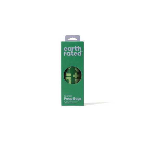 Earth Rated Poop Bags 300 Lavender Scented on Single Roll - Ormskirk Pets