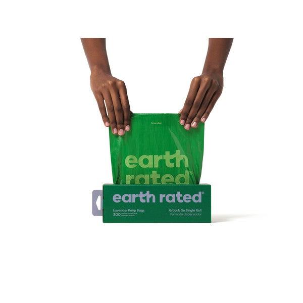 Earth Rated Poop Bags 300 Lavender Scented on Single Roll - Ormskirk Pets